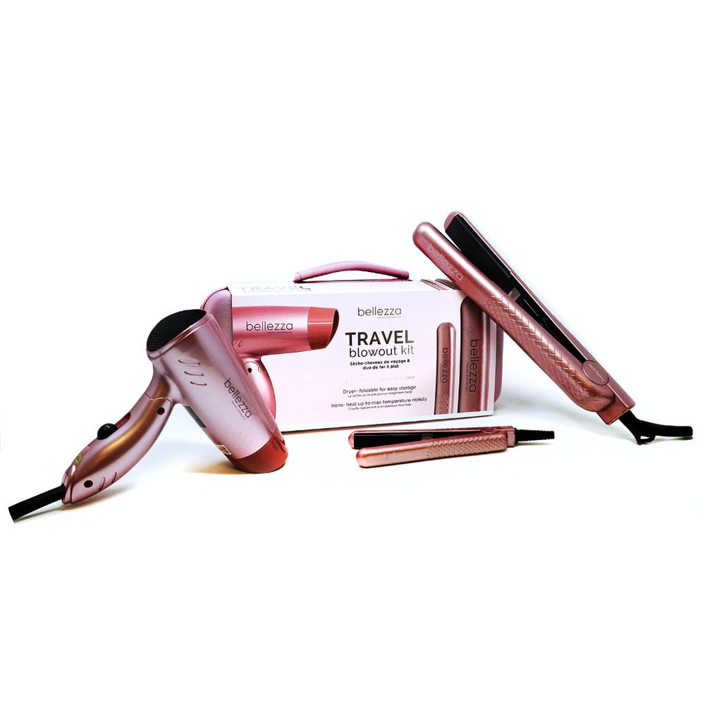 Bellezza Blush Pink Travel Blowout Kit - Picture 2 of 2